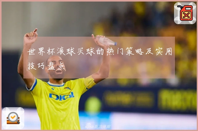 世界杯滚球买球的热门策略及实用技巧盘点
